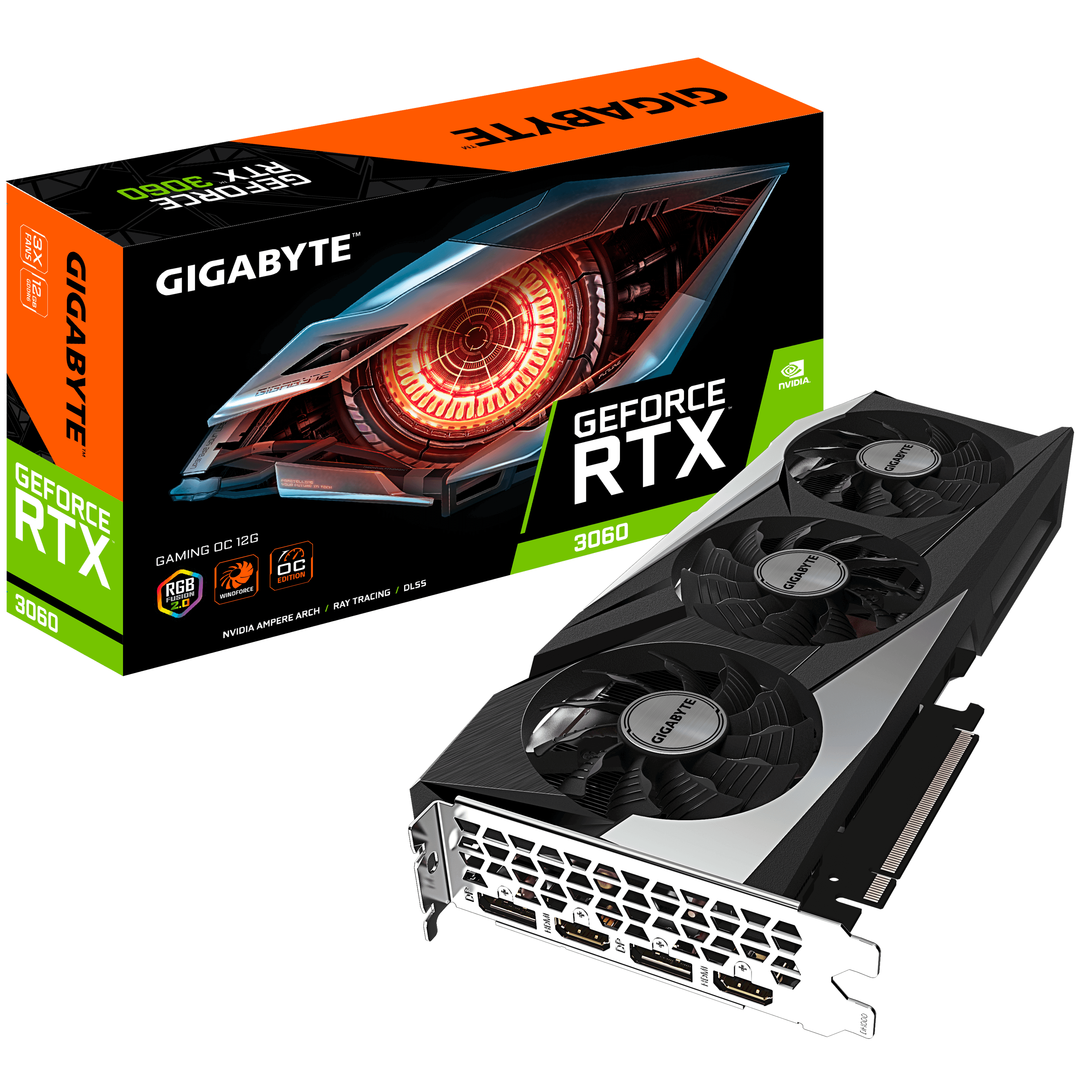 GIGABYTE представляет видеокарты GeForce RTX™ 3060-серии | Новости -  GIGABYTE