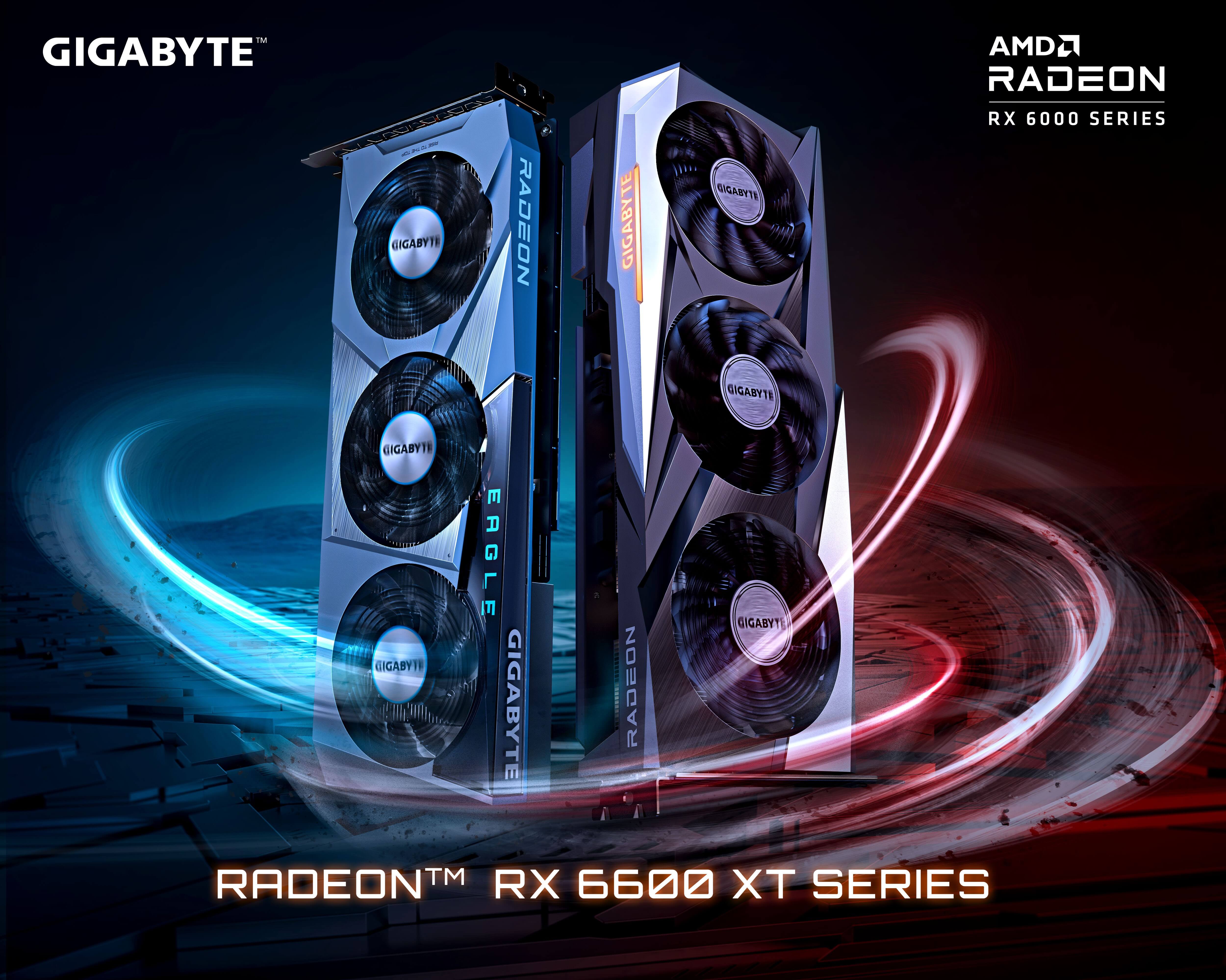 GIGABYTE представляет графические платы AMD Radeon™ RX 6600 XT серии |  Новости - GIGABYTE