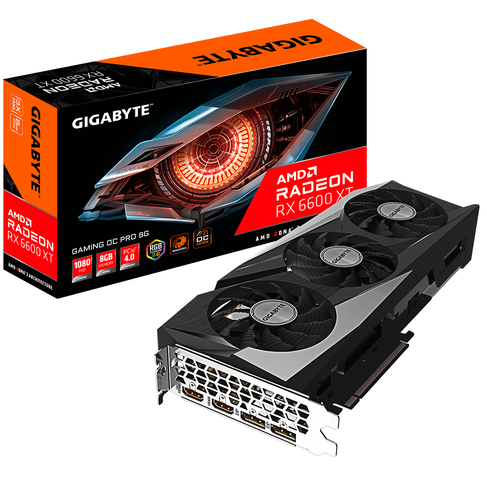 GIGABYTE представляет графические платы AMD Radeon™ RX 6600 XT серии |  Новости - GIGABYTE