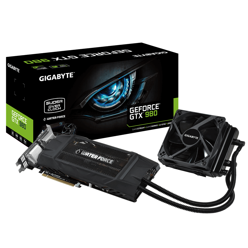 GIGABYTE анонсирует GeForce® GTX 980 WATERFORCE | Новости - GIGABYTE